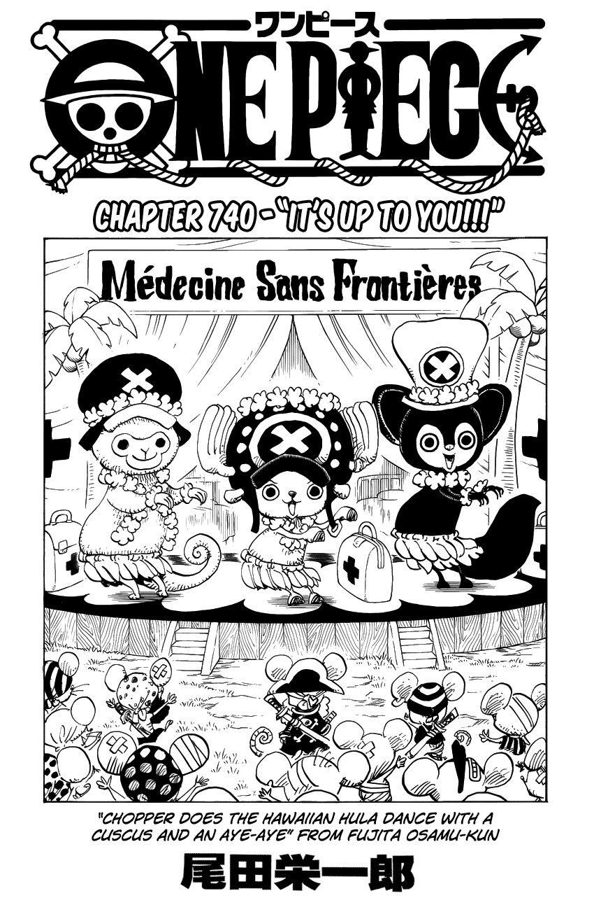 One Piece, Chapter 740 image 01